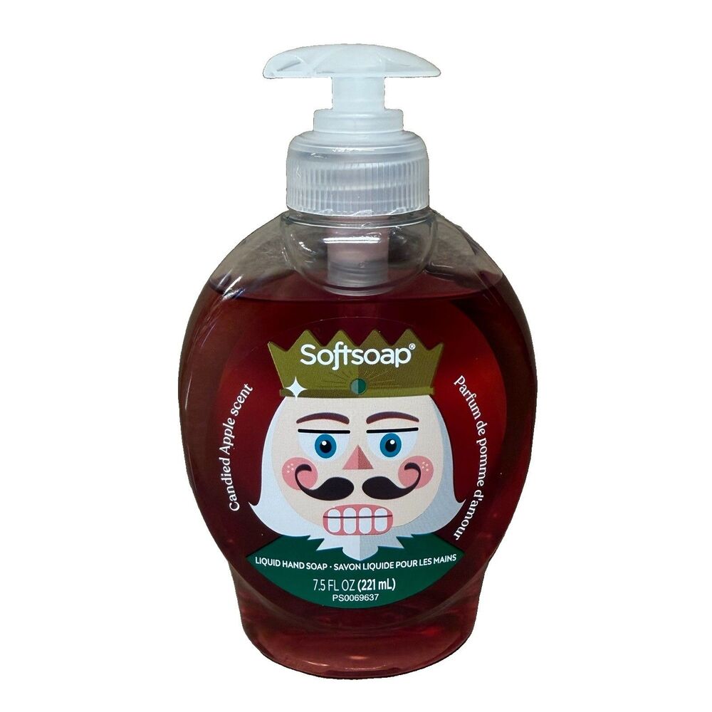 Softsoap Limited Edition Nutcracker Candied Apple Liquid Hand Soap 7.5 oz New